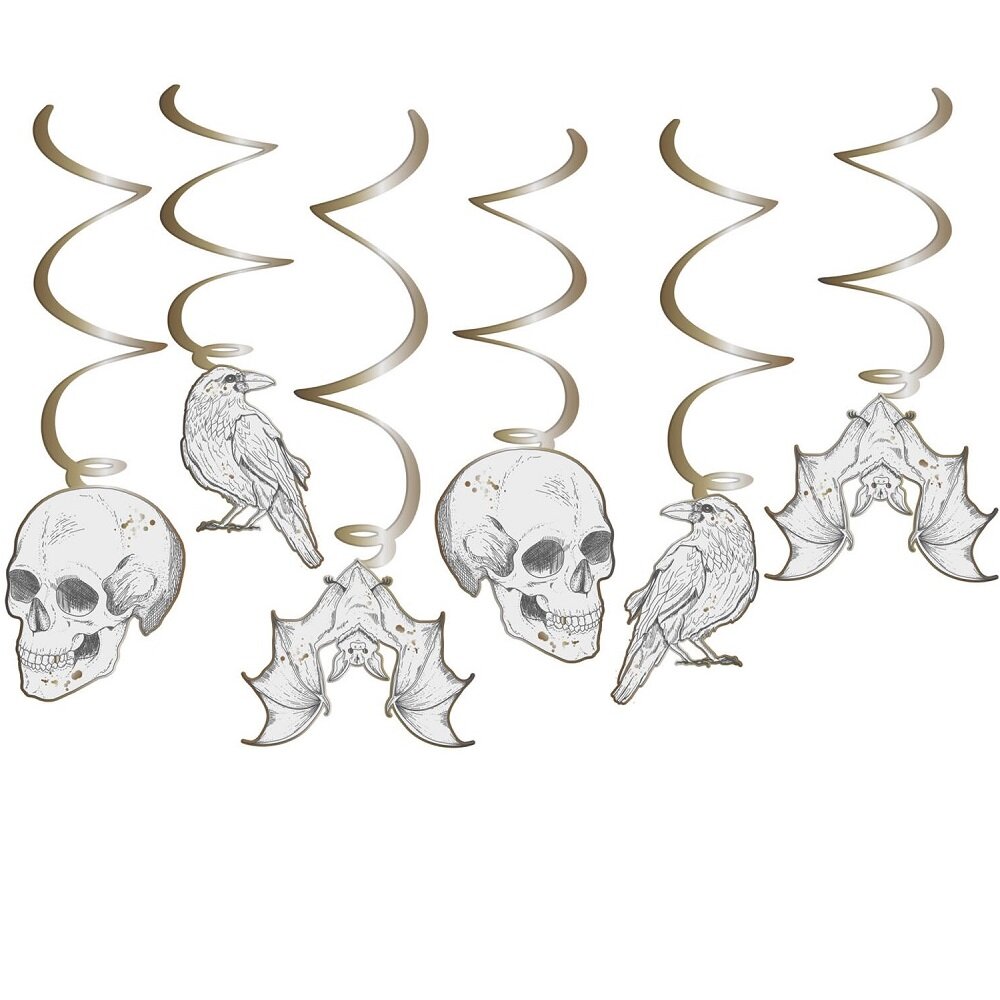 Halloweendecoraties Creepy Curiosities 6 stuks