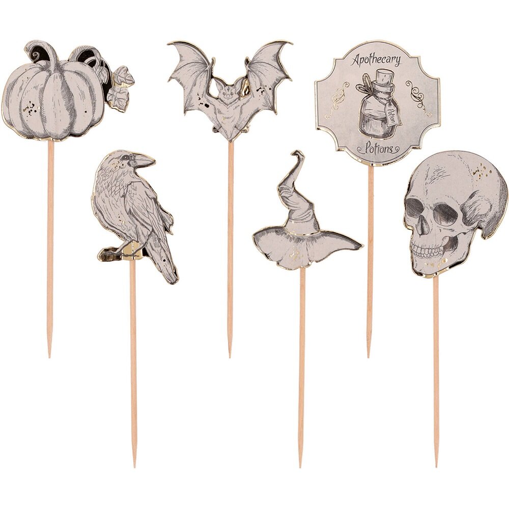 Partypicks Creepy Curiosities 6 stuks