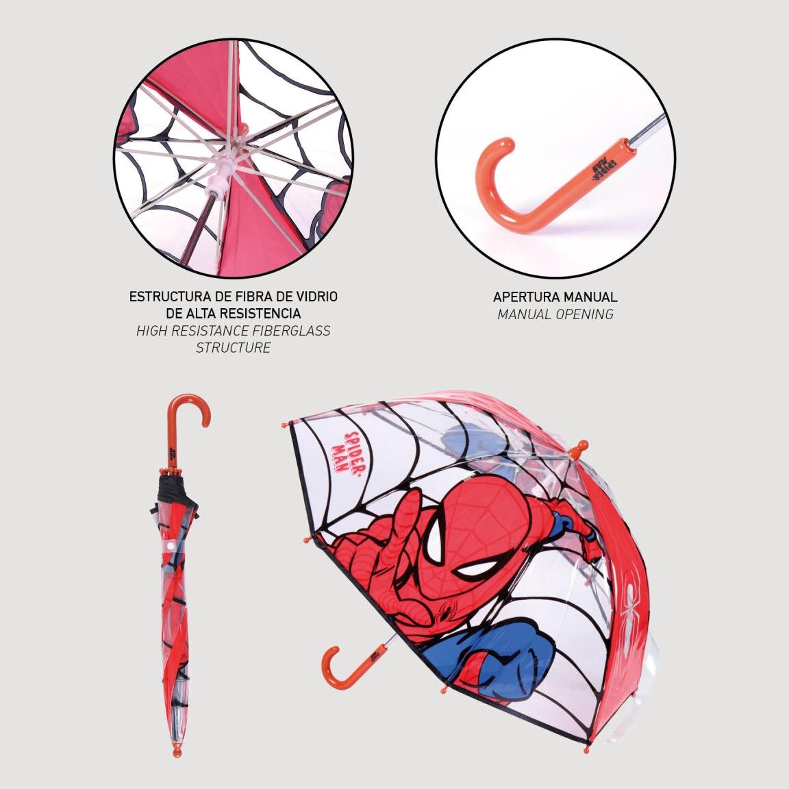 Spider-Man Kinderparaplu