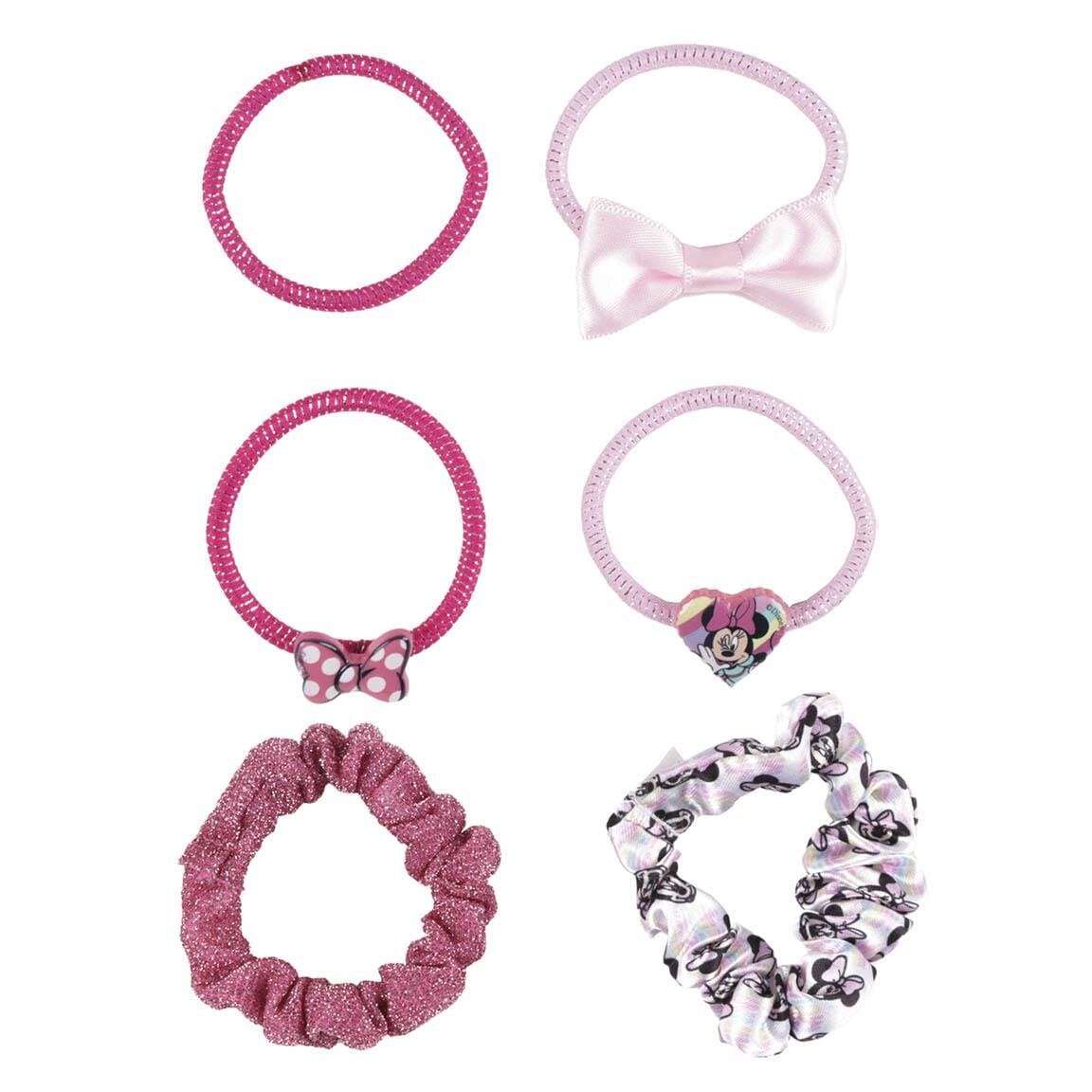 Minnie Mouse - Haarelatiekjes 6 stuks