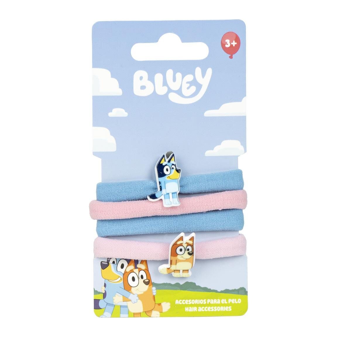 Bluey - Haarelastieken 4 stuks