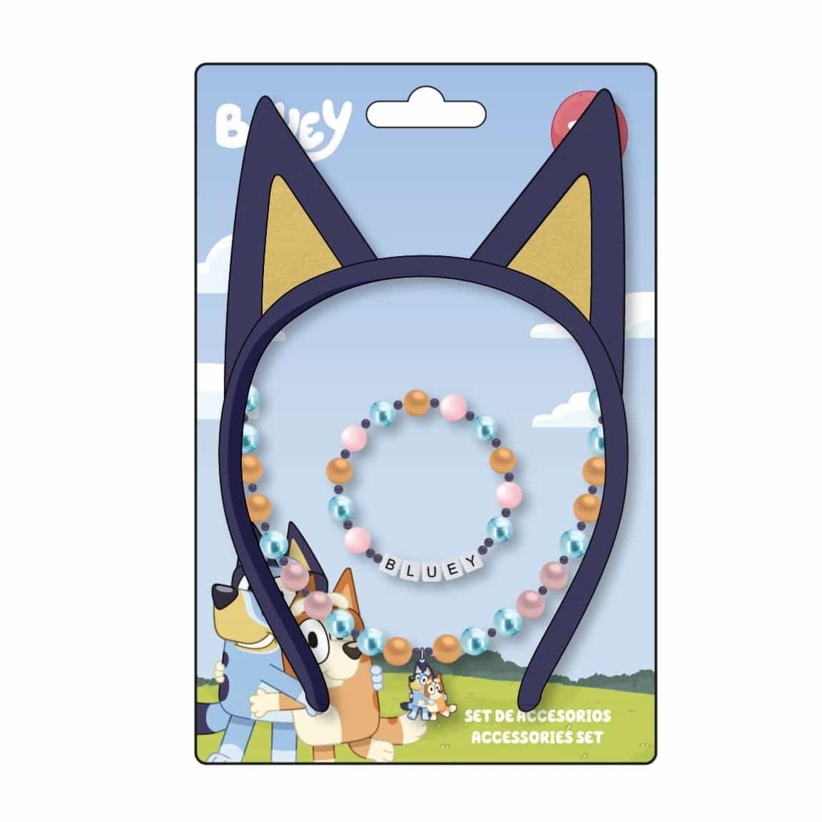 Bluey - Diadeem, Armband & Halsketting