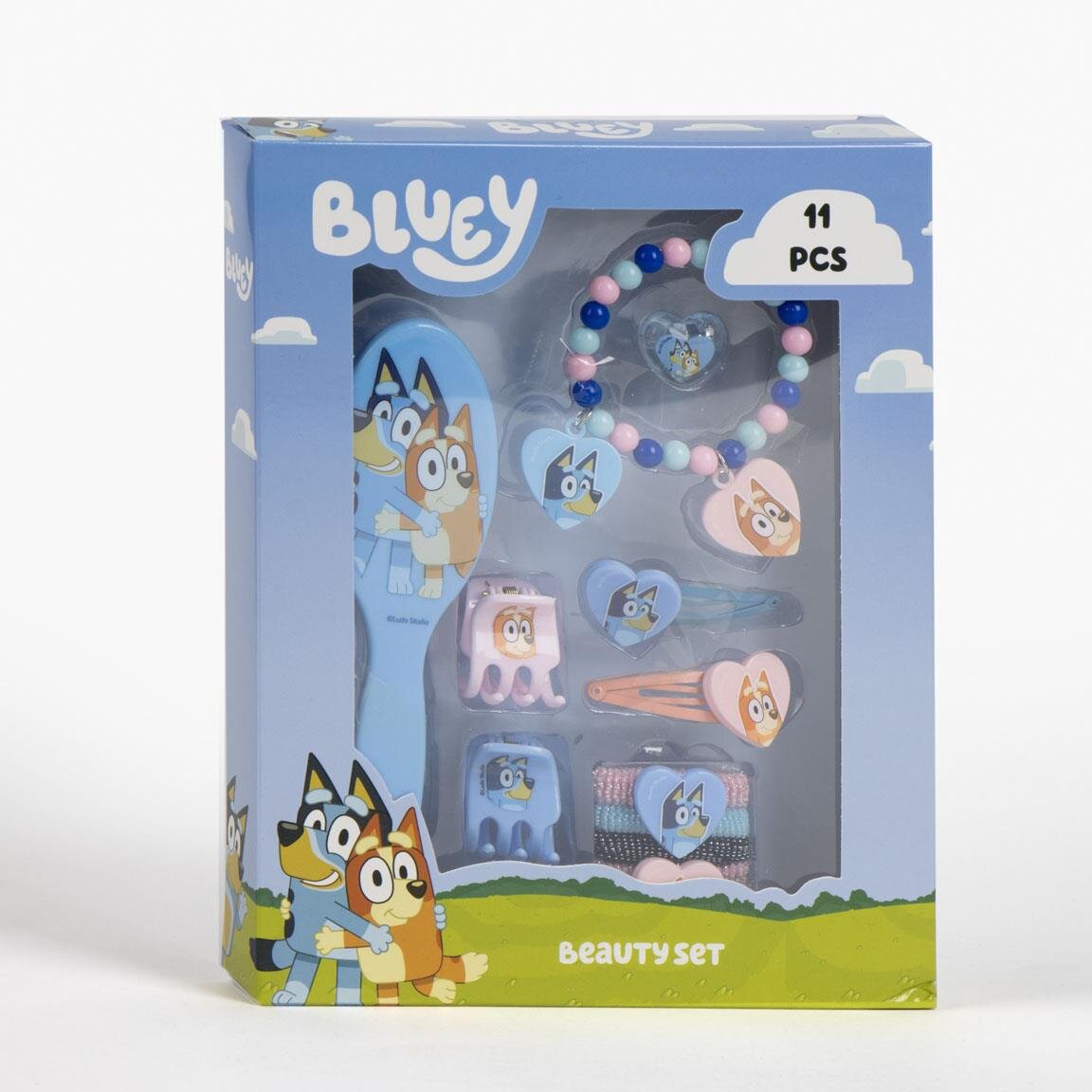 Bluey - Haarborstel & Sieraden