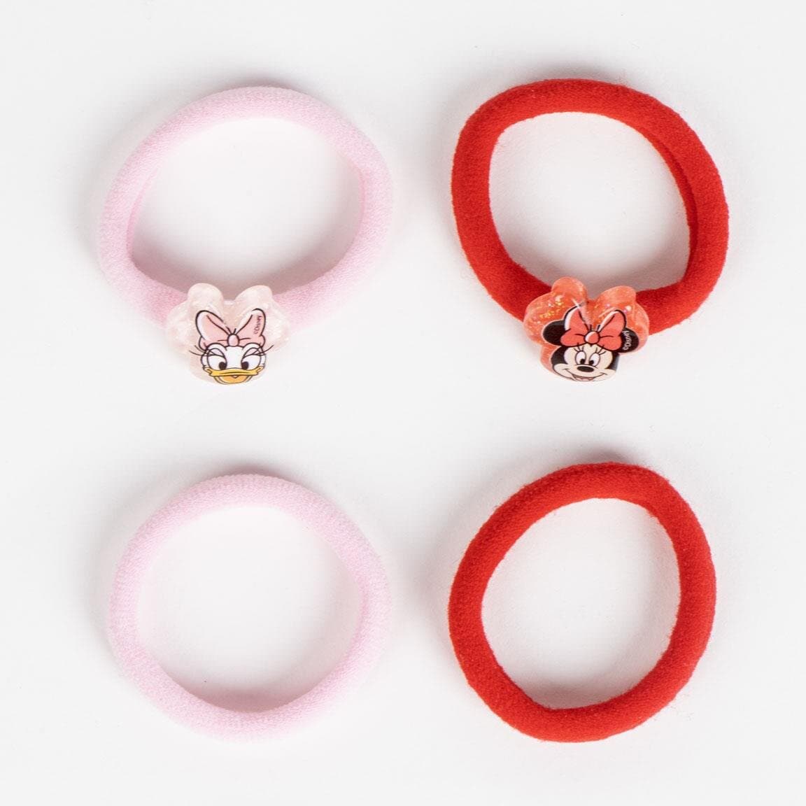 Minnie Mouse - Haarelatiekjes 4 stuks