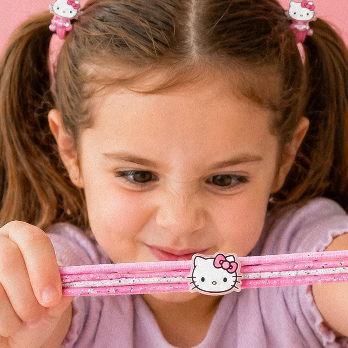 Hello Kitty Haarelastiekjes 8 stuks