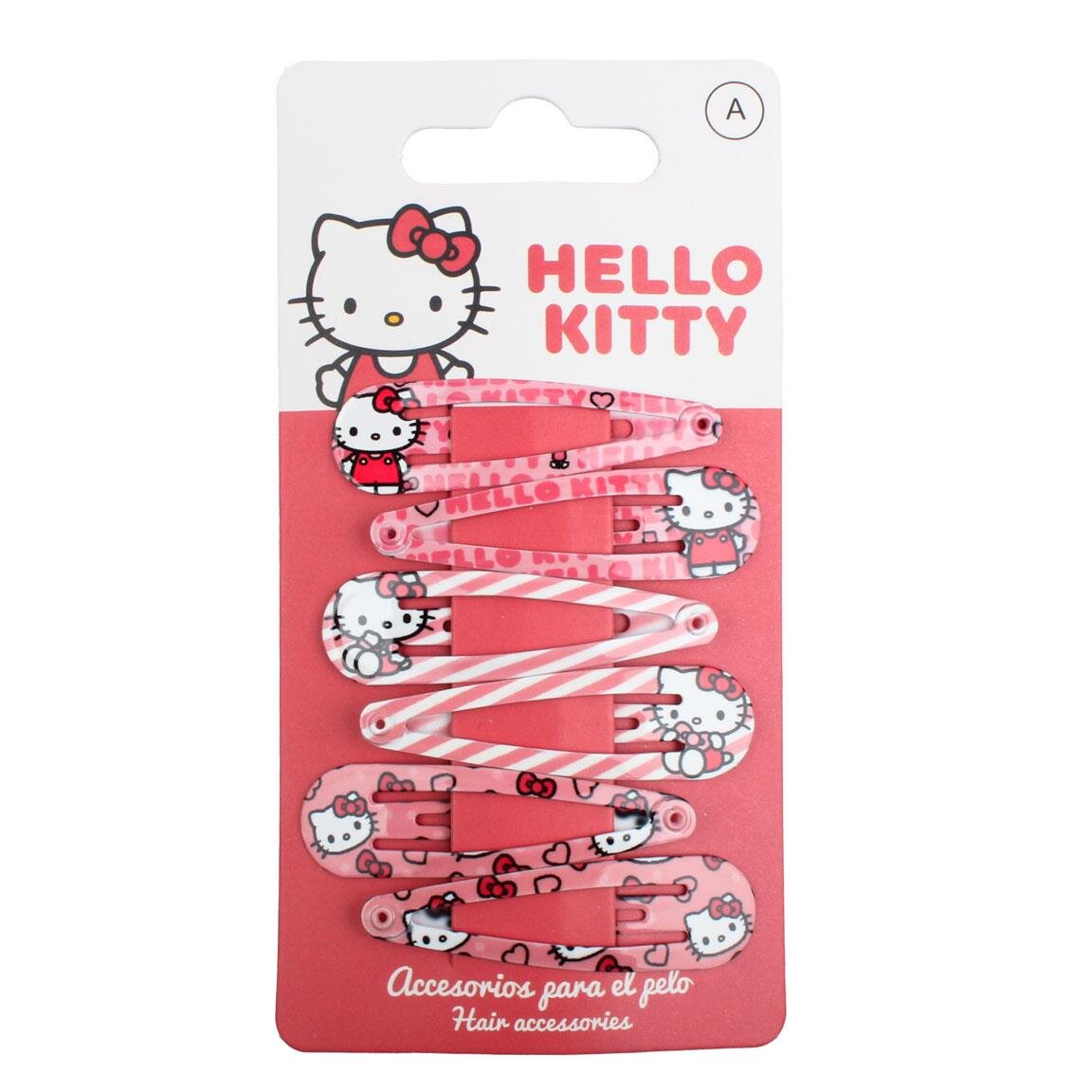 Hello Kitty - Haarspeldjes 6 stuks