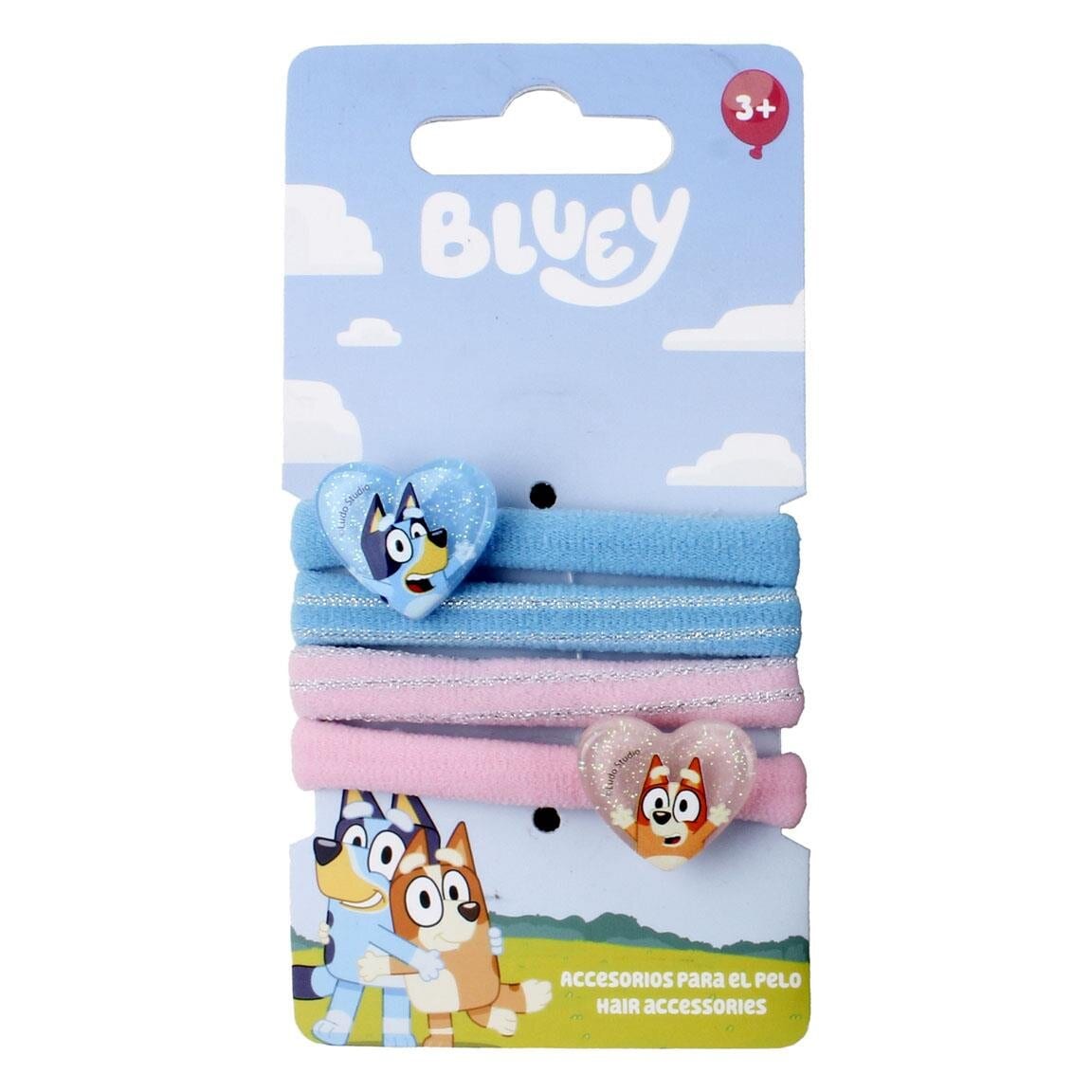 Bluey - Haarelastieken 4 stuks