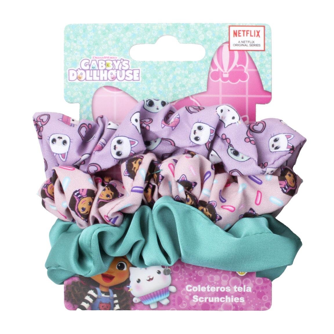 Gabby’s Dollhouse - Scrunchies 3 stuks