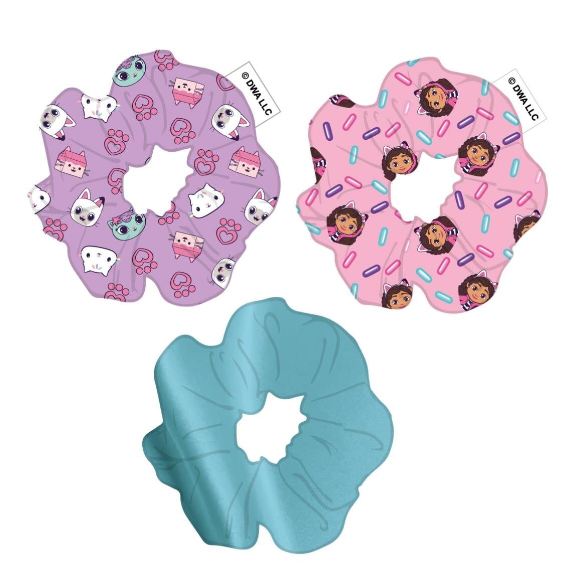 Gabby’s Dollhouse - Scrunchies 3 stuks