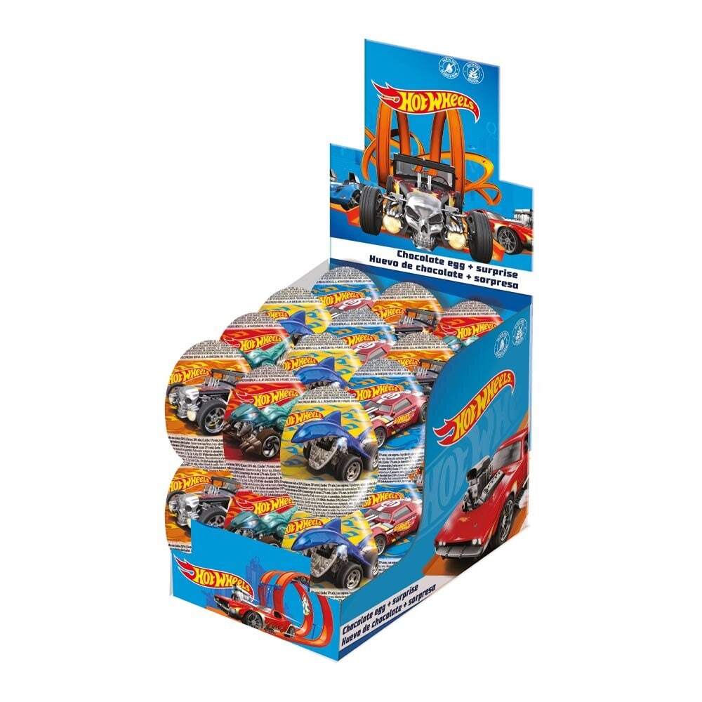 Hot Wheels - Chocolade Ei met verrassing