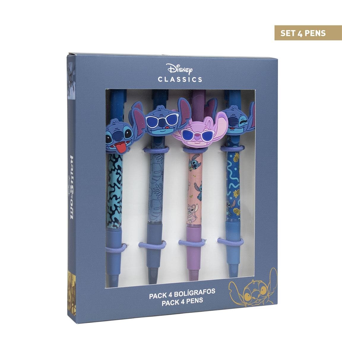 Lilo & Stitch - Balpennen 4 stuks