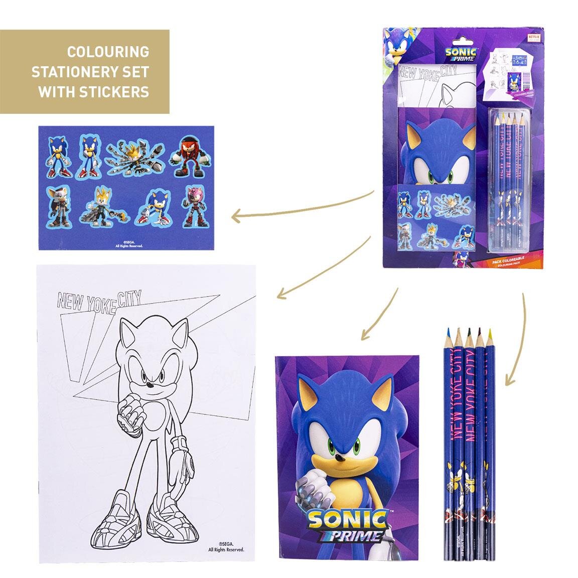 Sonic - Teken- en Knutselset