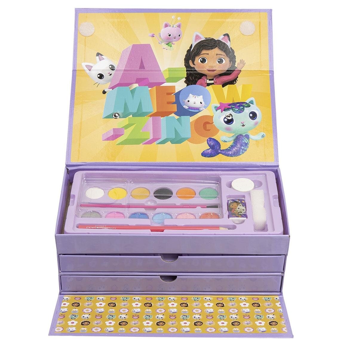Gabby's Dollhouse - Tekenen & Schilderset