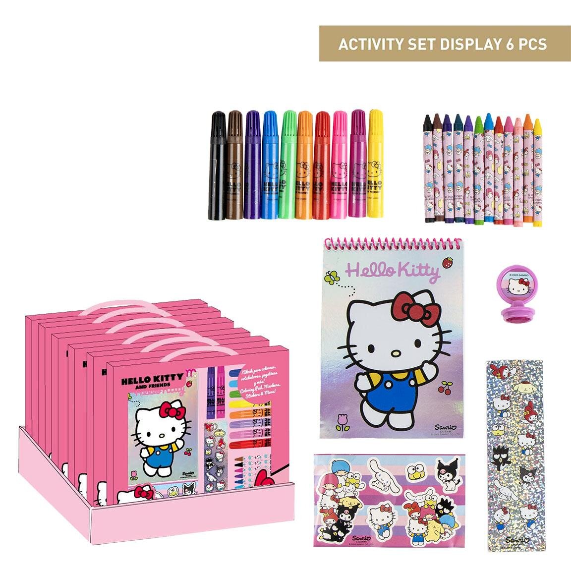 Hello Kitty - Knutsel- en Kleurset