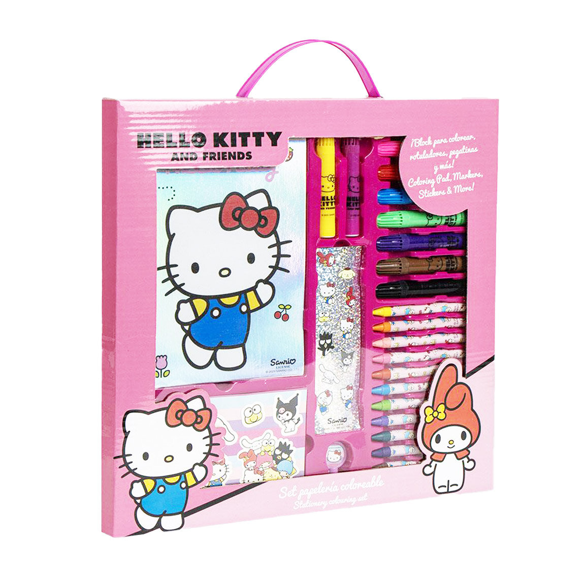 Hello Kitty - Knutsel- en Kleurset