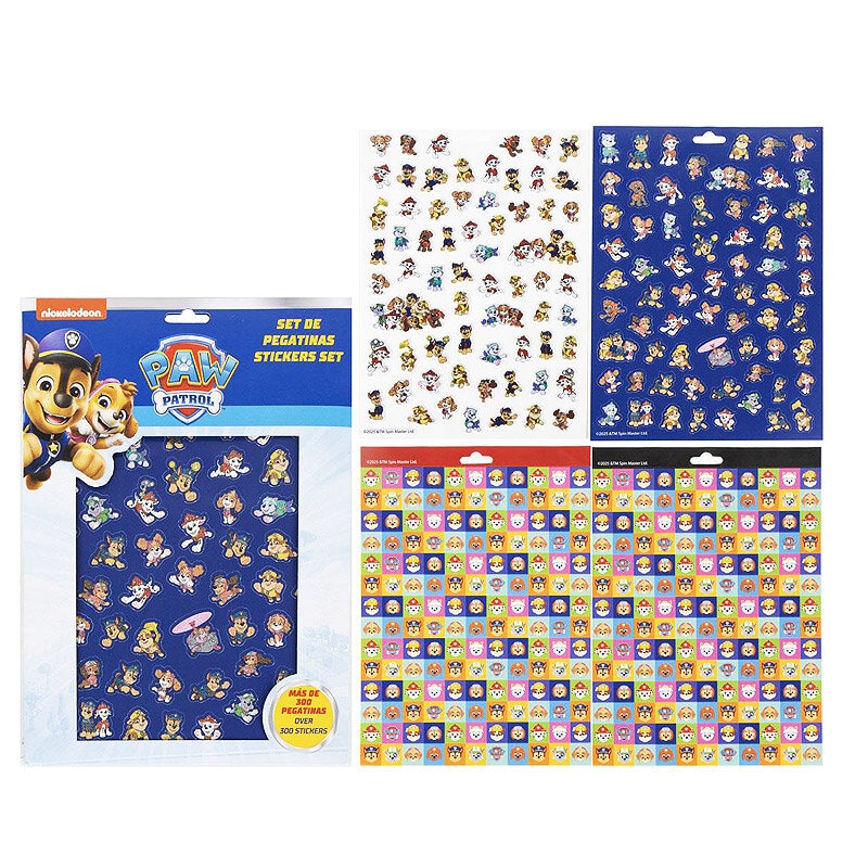 Paw Patrol - Stickers 300 stuks