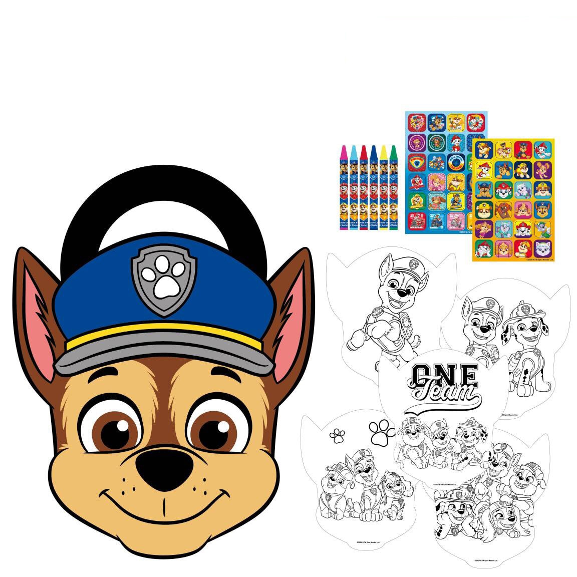 Paw Patrol Kleurset met stickers