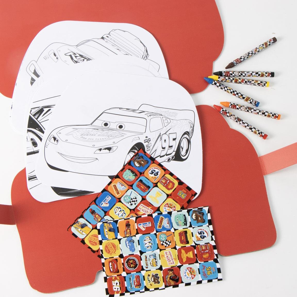Disney Cars Kleurset met stickers