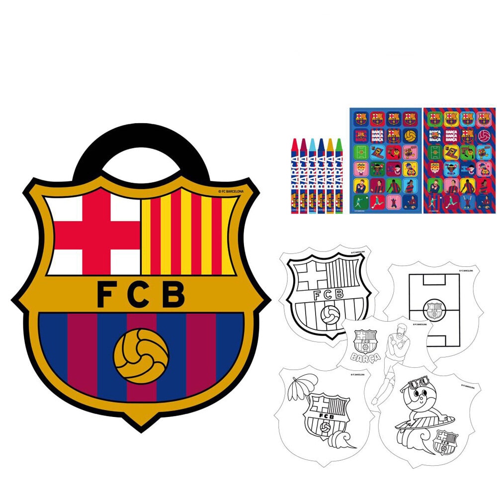FC Barcelona Kleurset met stickers
