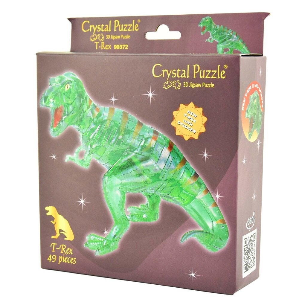 Kristal 3D Puzzel T-Rex