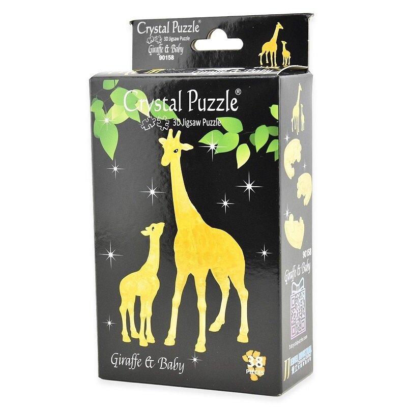 Crystal 3D Puzzel Giraffen