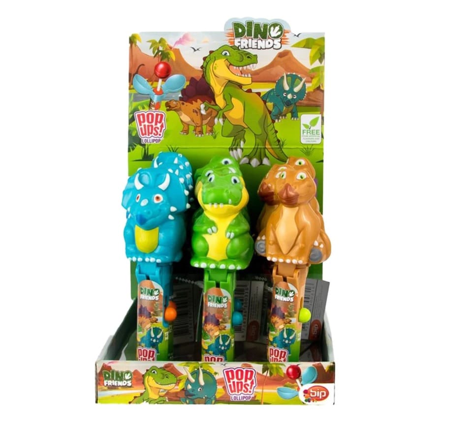 Dino & Friends Pop Up Snoeplolly