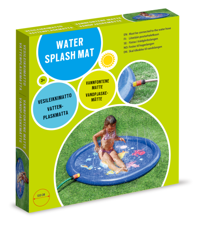 Waterplasmat met Zeedierenmotief 1 Meter
