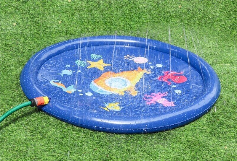 Waterplasmat met Zeedierenmotief 1 Meter