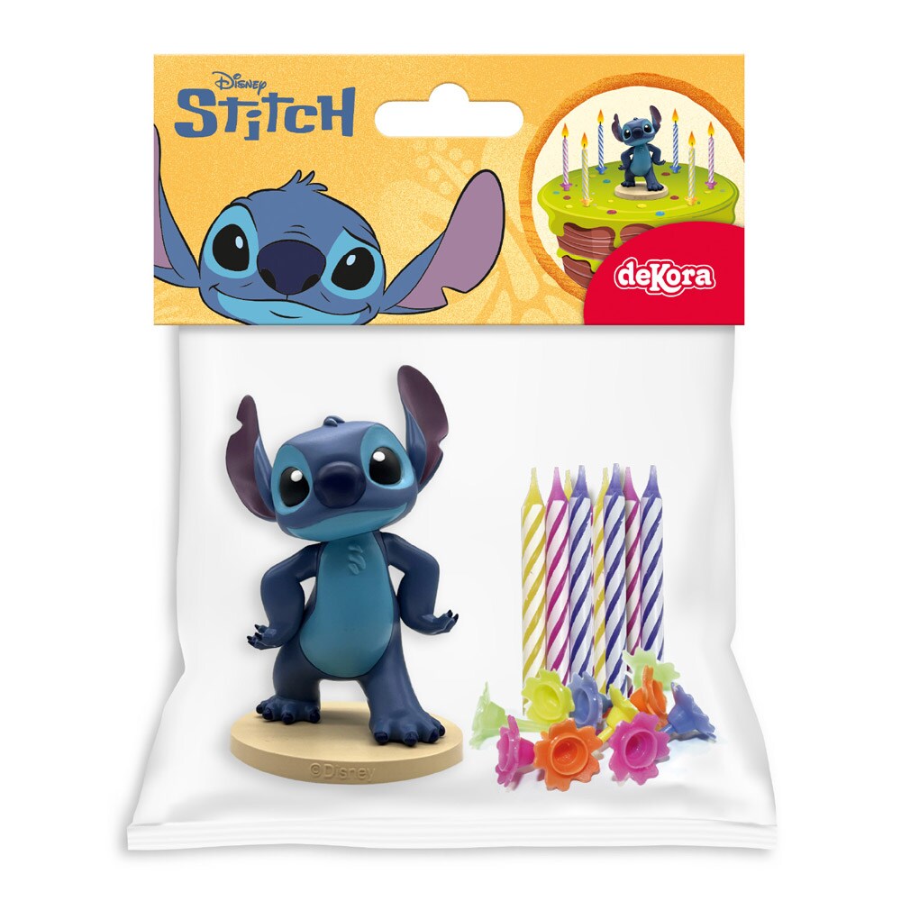 Stitch Taartfiguur & Taartkaarsen