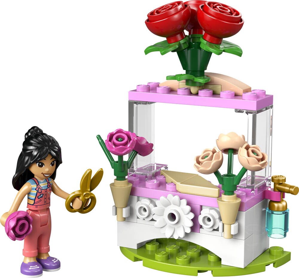 LEGO Friends - Bloemenkraam met rozen 5+