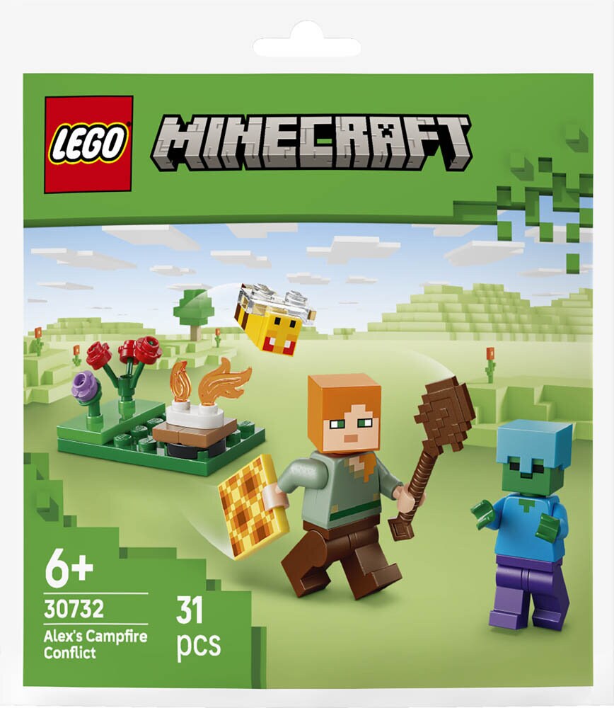 LEGO Minecraft - Alex kampvuurconflict 6+