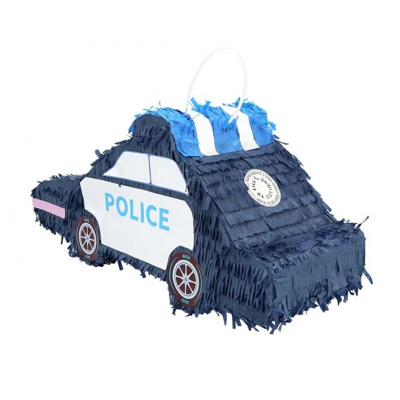 Piñata Politieauto 56 cm