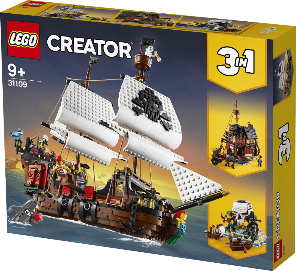 LEGO Creator Piratenschip 9+