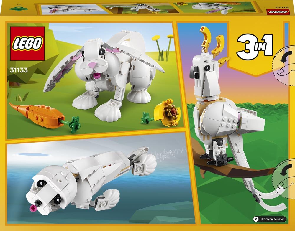 LEGO Creator - Wit konijn 8+