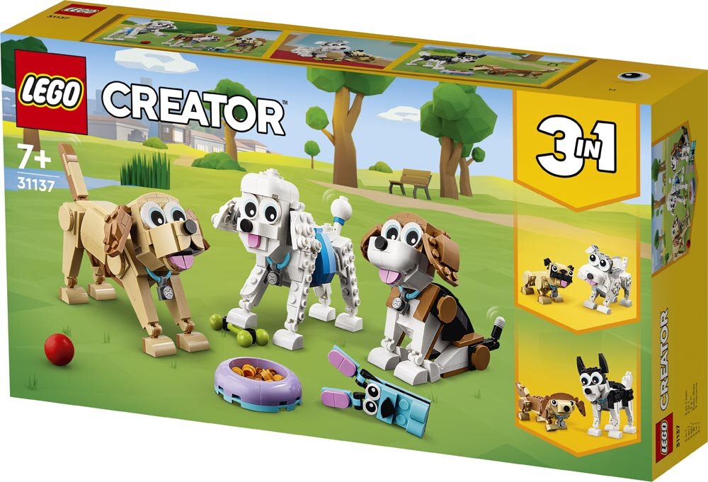 LEGO Creator - Schattige honden 7+