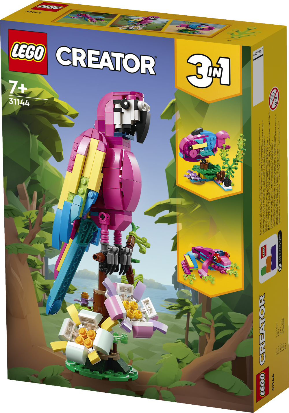 LEGO Creator - Exotische roze papegaai 7+