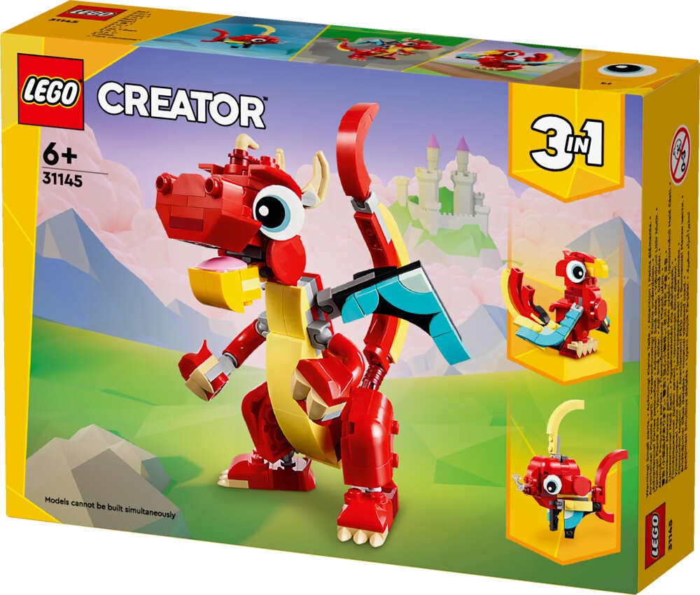 LEGO Creator - Rode draak 6+