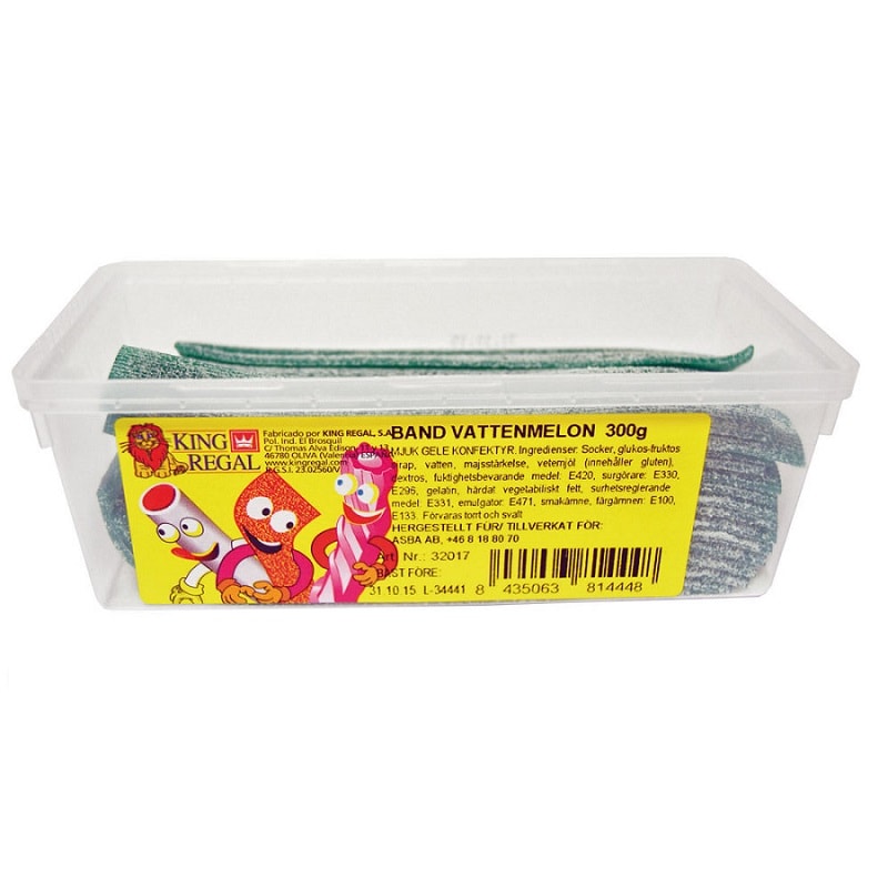 Snoepstrips - Watermeloen 300 gram