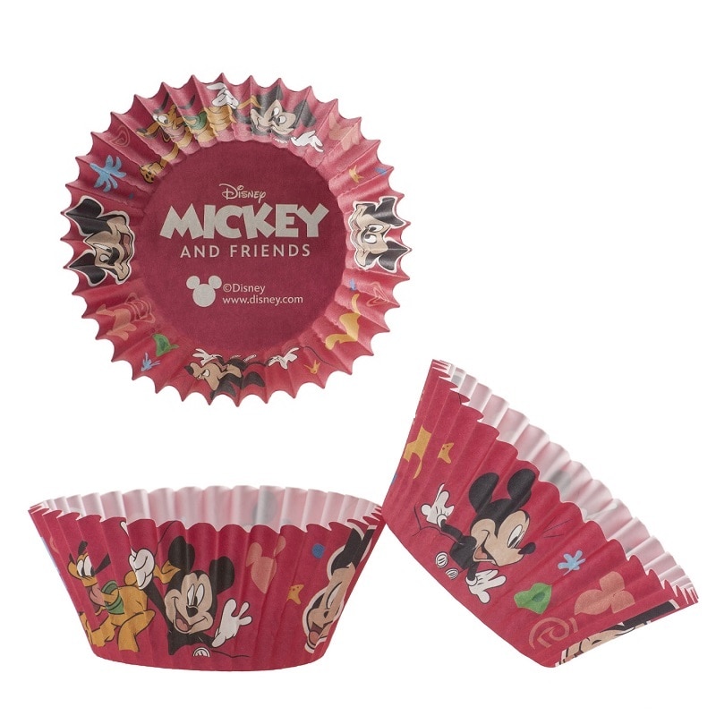 Mickey Mouse - Muffinvormpjes 25 stuks