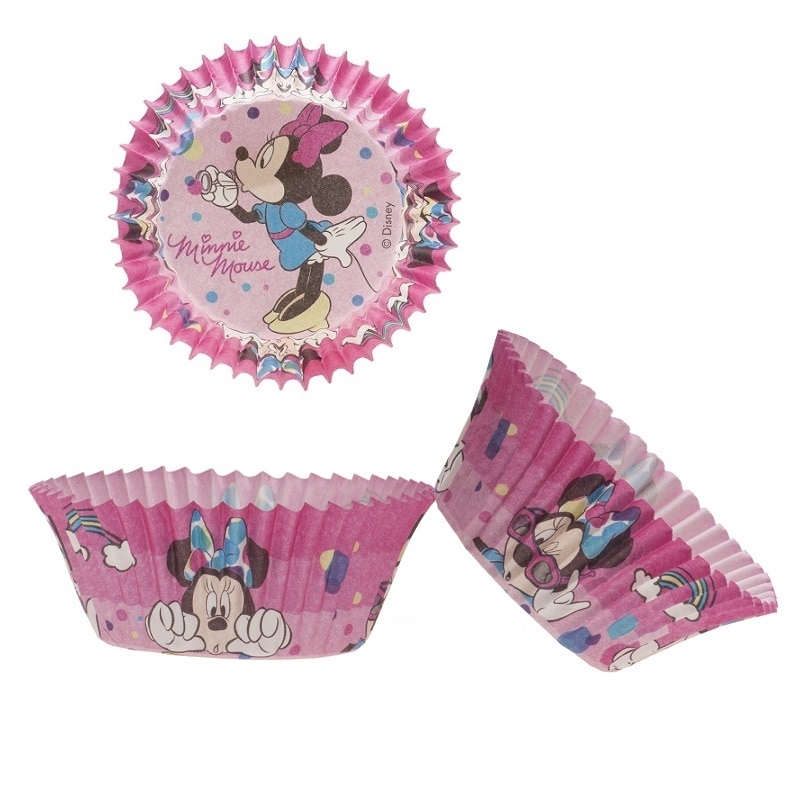 Muffinvormpjes - Minnie Mouse 25 stuks