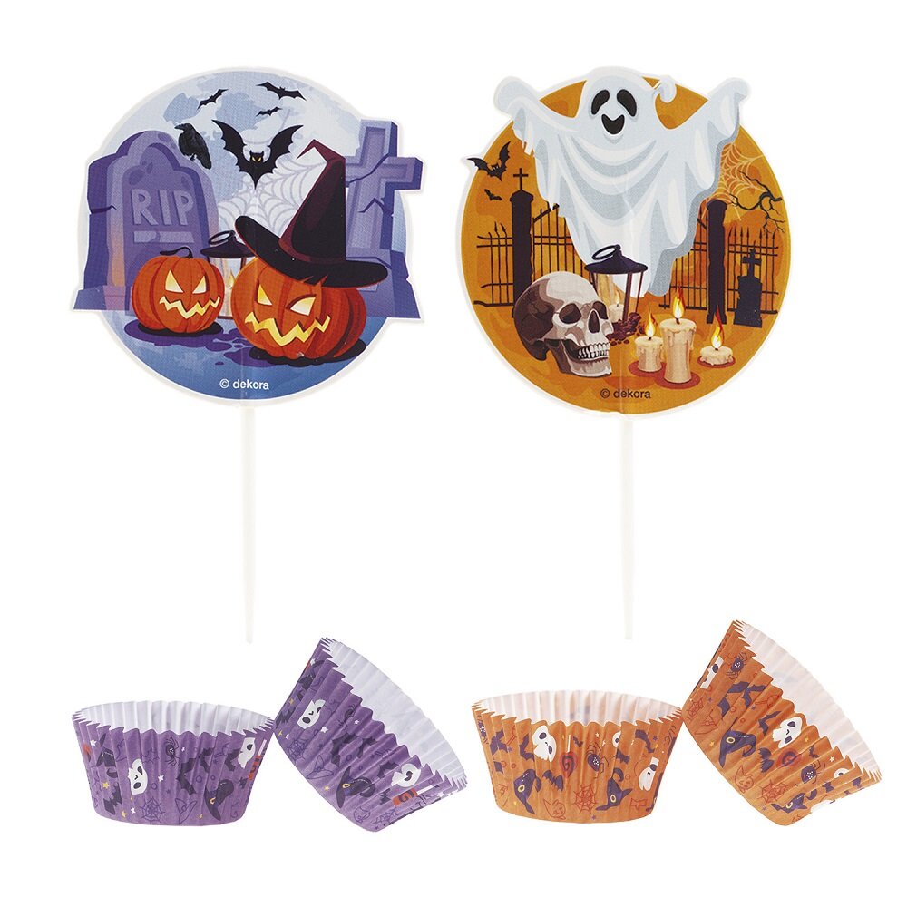 Halloween Muffinset 48 delig