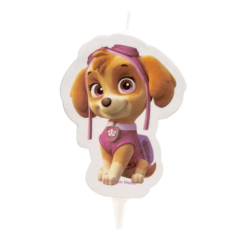 Paw Patrol - Skye Taartkaars 7,5 cm