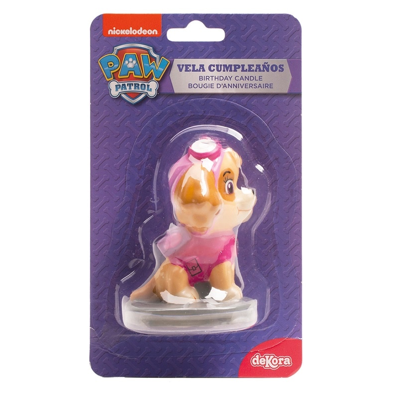 Paw Patrol - Skye 3D-taartkaars 7 cm