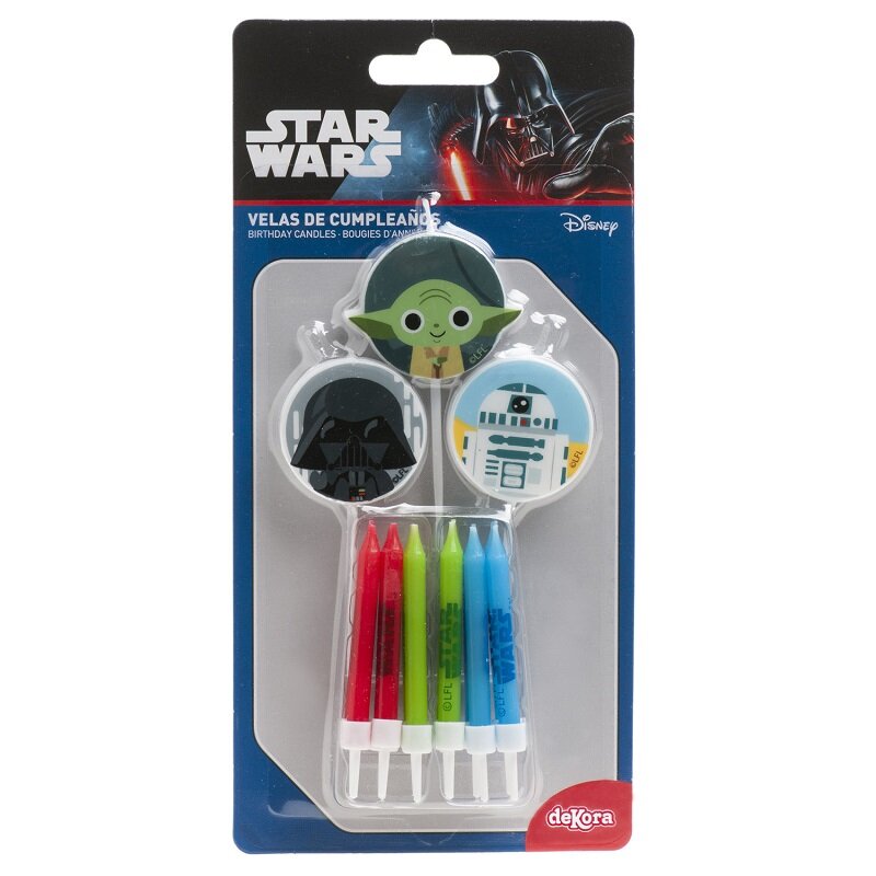 Star Wars - Taart Kaars 15 stuks