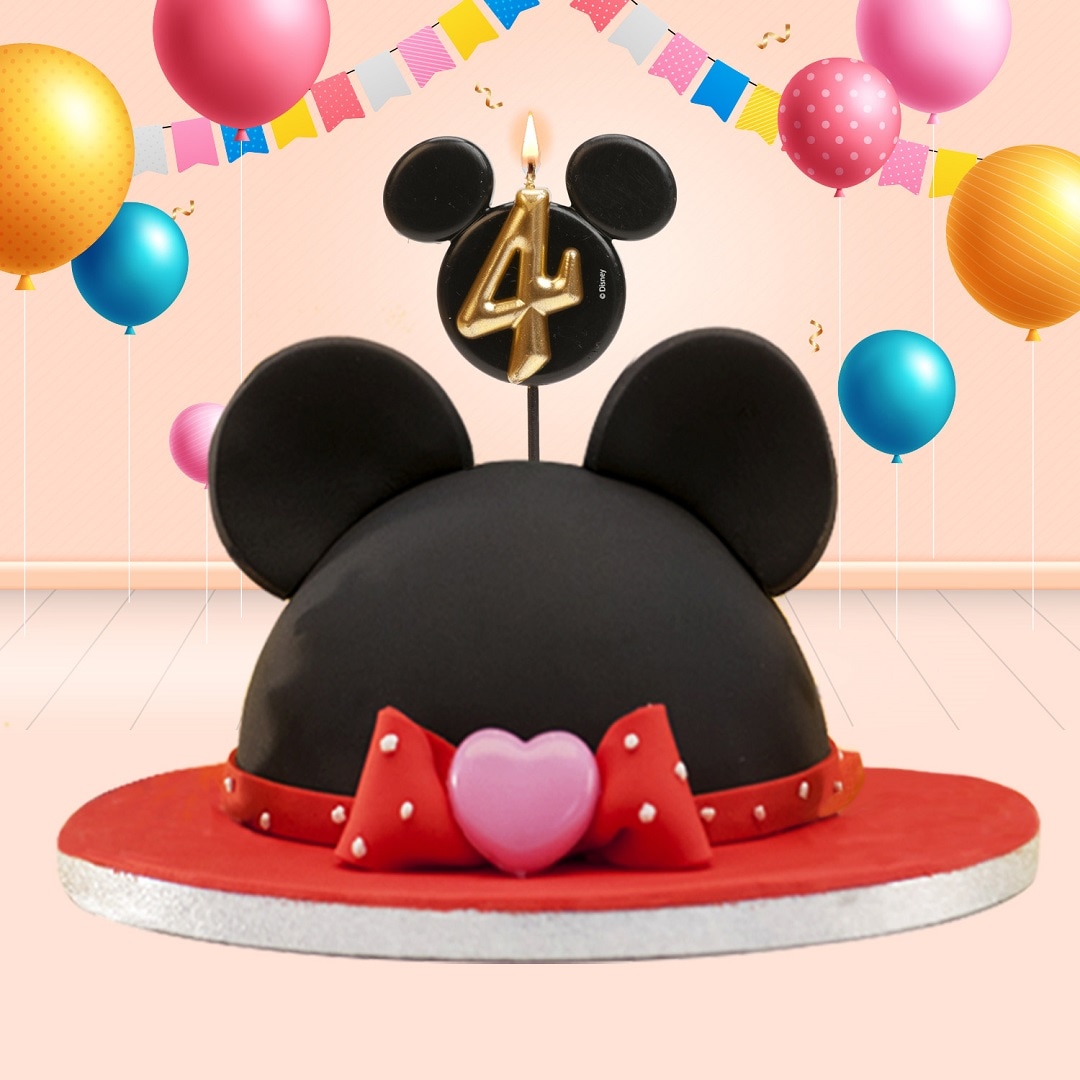 Disney Mickey Mouse Cijferkaarsen 1-5 jaar