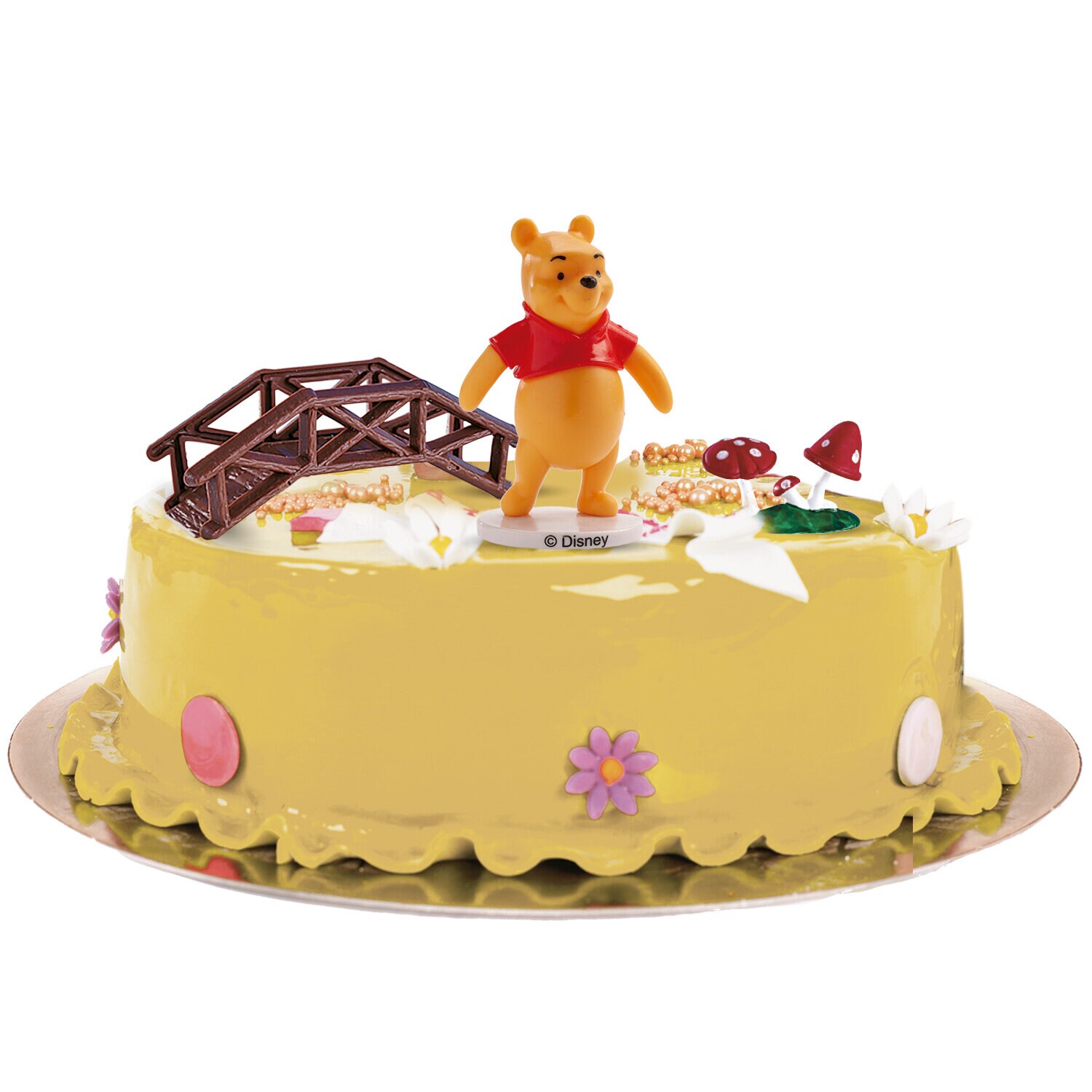 Winnie de Poeh Taartdecoratieset