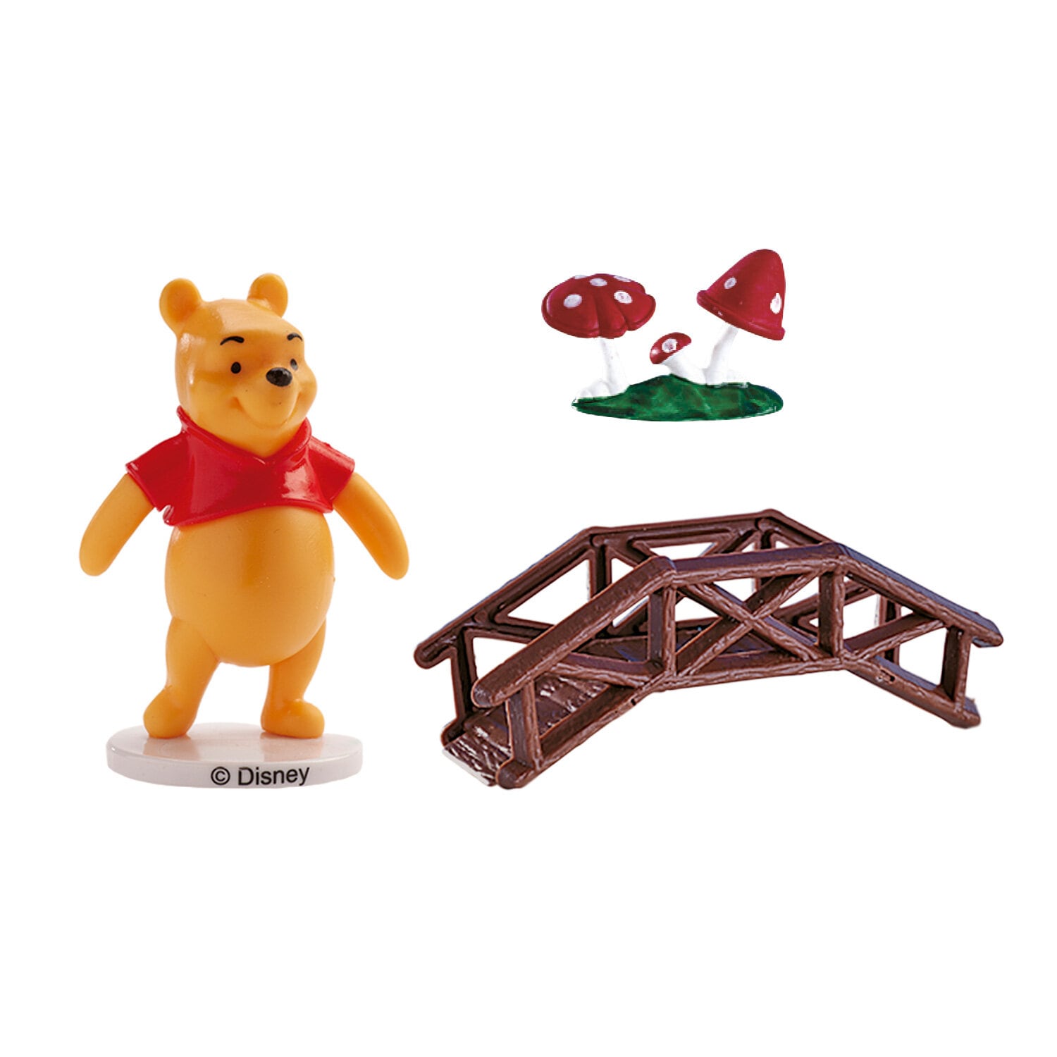 Winnie de Poeh Taartdecoratieset