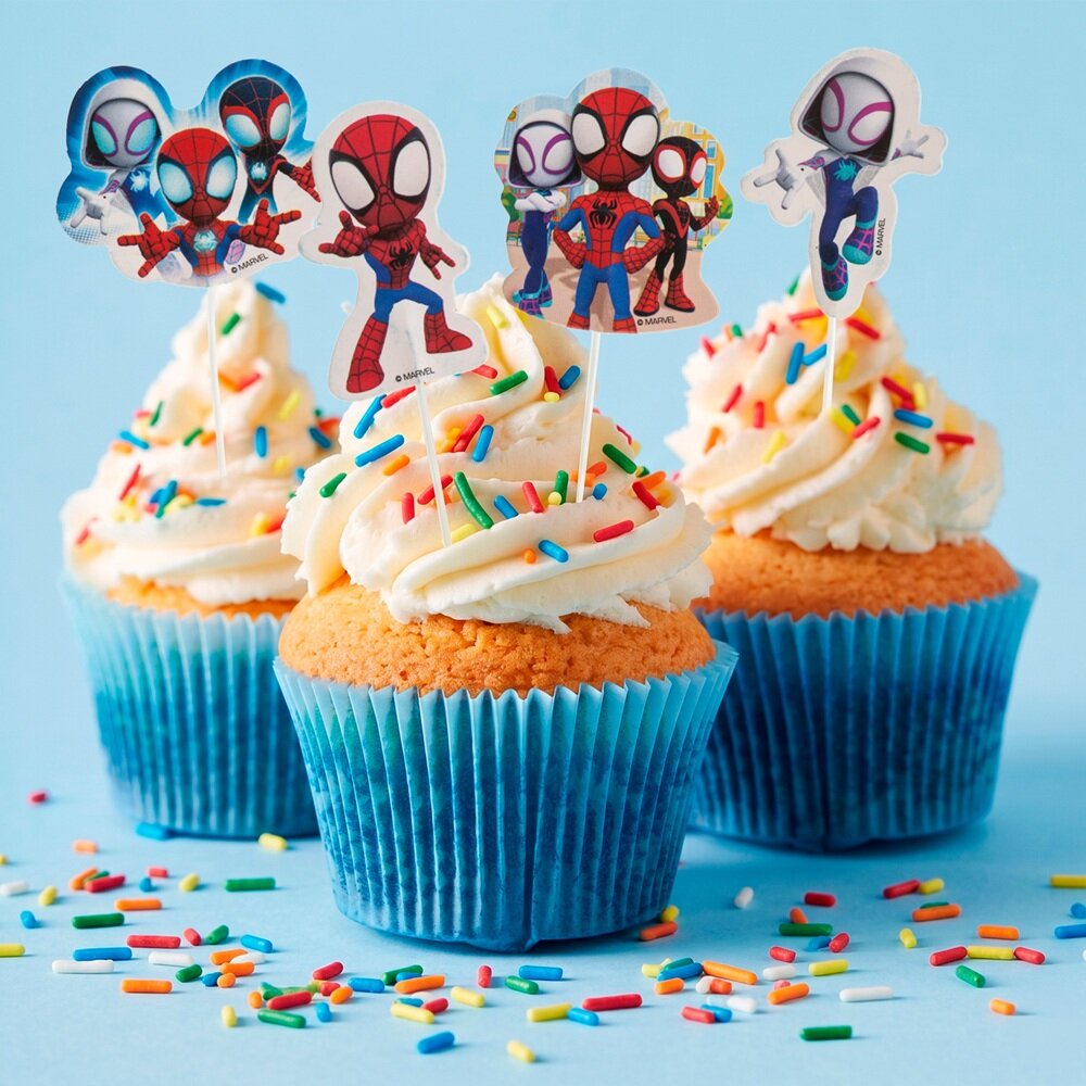 Spidey - Caketoppers 16 stuks