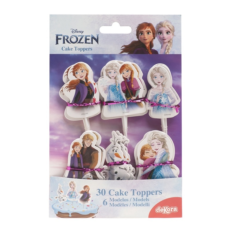 Frozen 2 - Cake Toppers 30 stuks