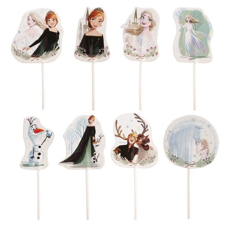 Frozen - Caketoppers 16 stuks